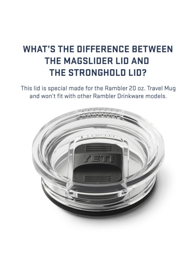 YETI Rambler 30 oz Travel Mug, Stainless Steel, Vacuum Insulated with Stronghold Lid - Image 4