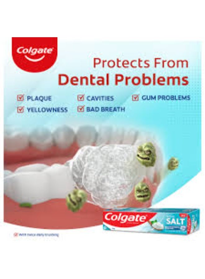 Colgate Active Salt Fluoride Toothpaste For Healthy Teeth & Gums 100ml X 2Pcs - Image 5