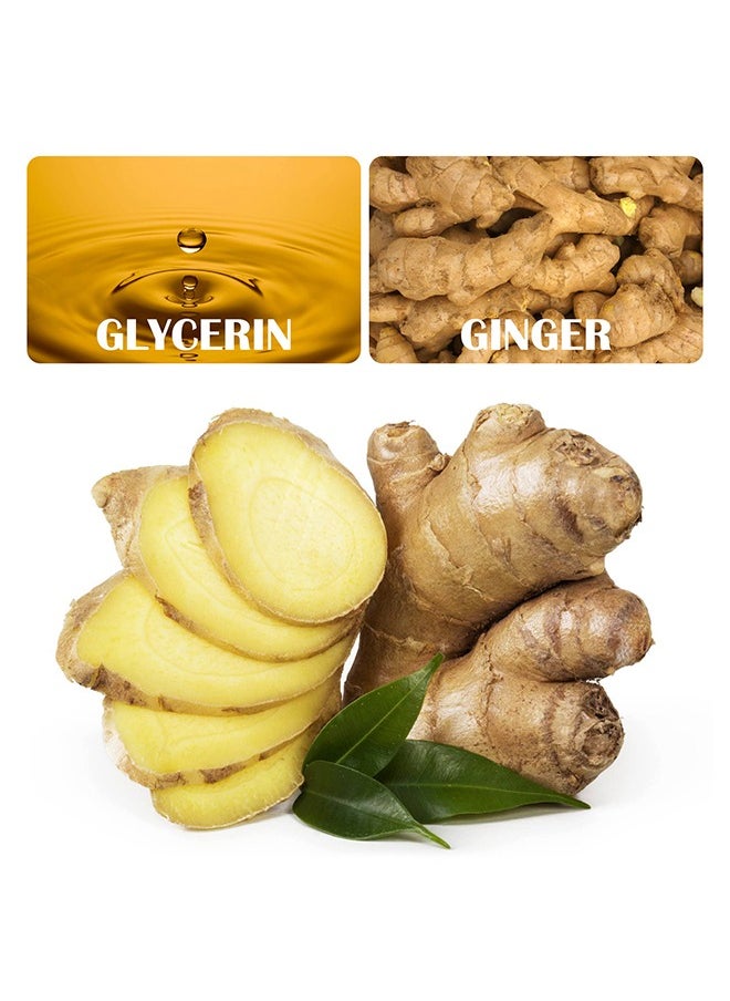 West&Month Ginger Essential Oil, Of Essential Oil For Abdominal Fat Removal, Accelerate Metabolism Burn Calories Beautiful Curve 30ML  - Image 5