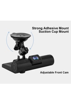 Generic TheMohrim 3 Channel Dash Cam: 1080P Car Camera Video Recorder with Dual Lens, Rearview Camera, and Loop Recording  - Image 5