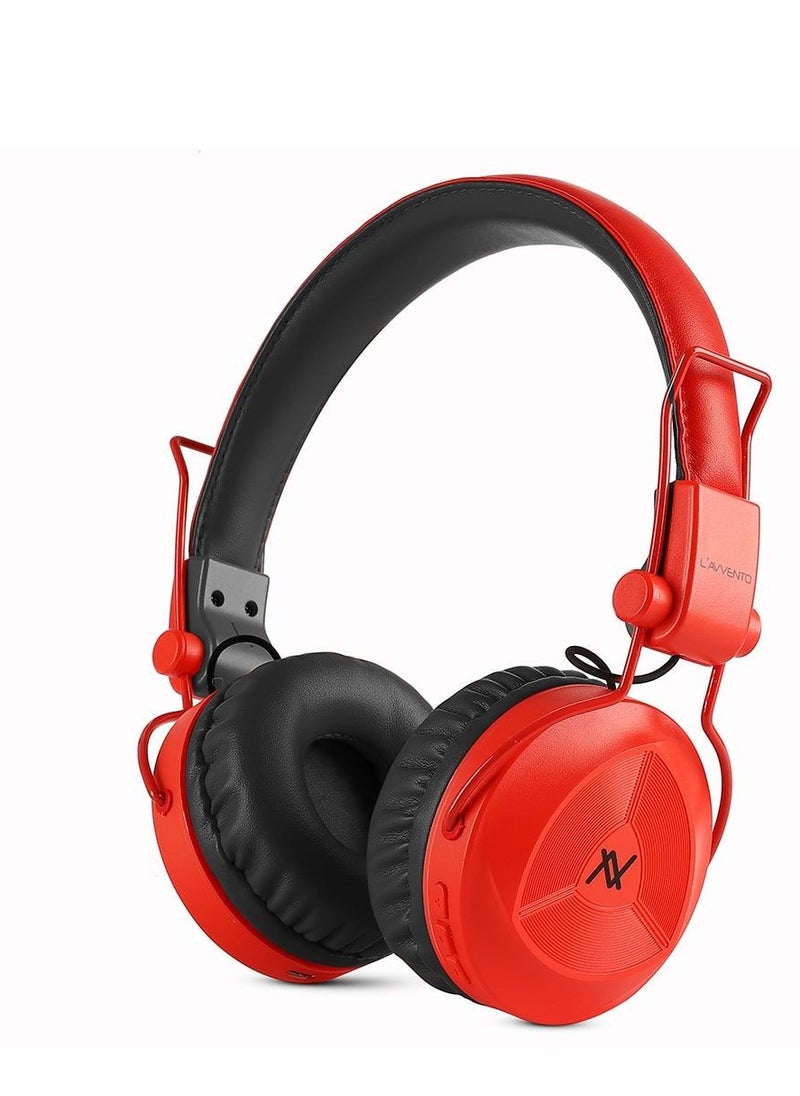 LAVVENTO L'AVVENTO Bluetooth 5.0 Headphone With Mic Turbo Bass Mode  HP235  - Image 1