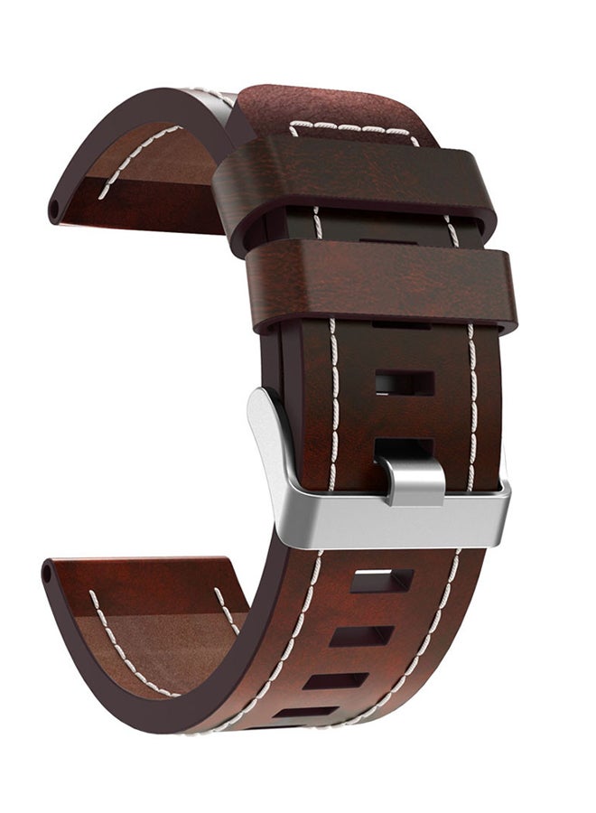 Voberry Replacement Band For Garmin Fenix 5x Brown - Image 1
