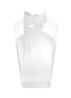 Plastic Mannequin Bust Necklace Display Stand