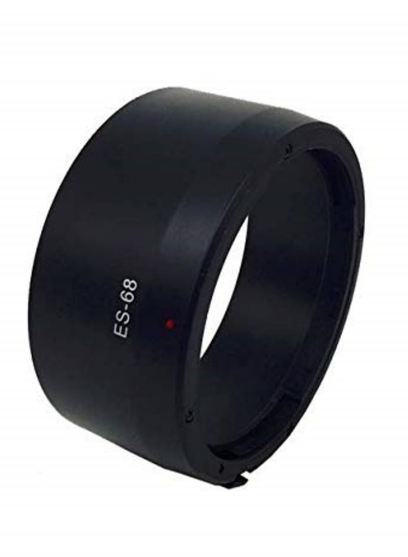 ES68 ES-68 Camera Lens Hood Compatible with Canon EOS EF 50mm f18 Stm 49mm Protector Durable Lightweight Lens Shade for Enhanced Photography - Image 2