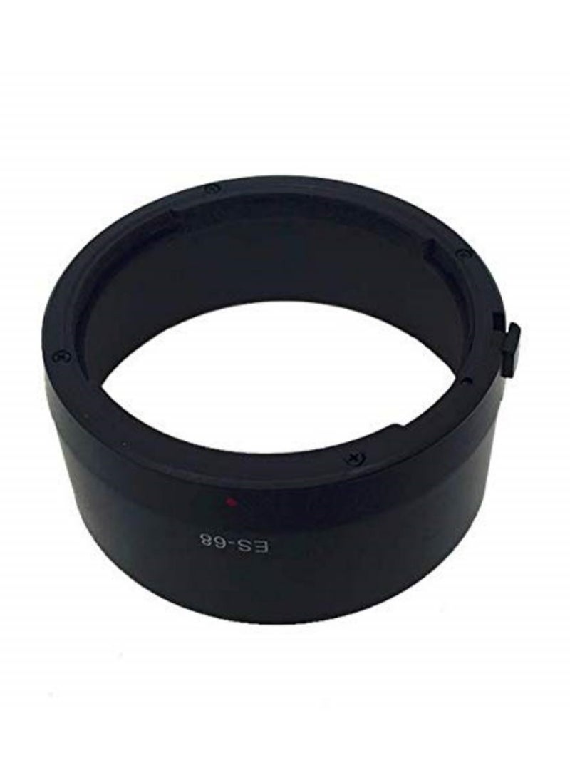ES68 ES-68 Camera Lens Hood Compatible with Canon EOS EF 50mm f18 Stm 49mm Protector Durable Lightweight Lens Shade for Enhanced Photography - Image 3