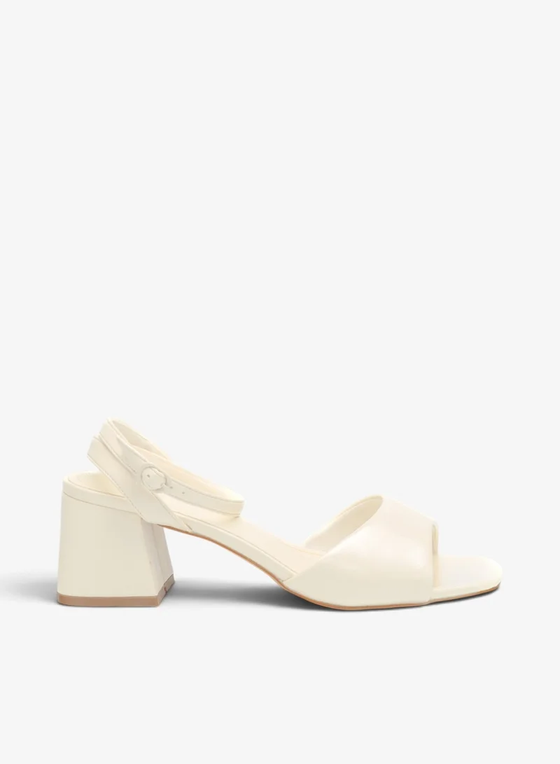 Casual Block Heel Mule