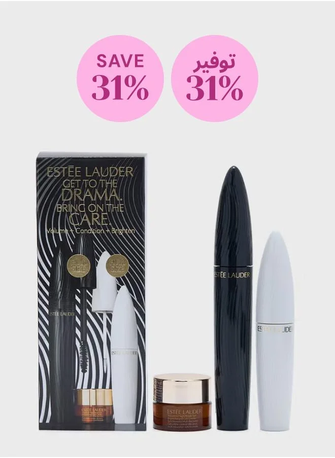 استي لودر El Turbo Lash Mascara Set Fy25, Savings 31%