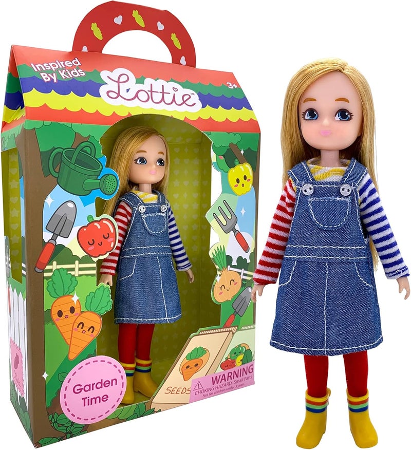 Lottie Garden Time Doll with Gardening Tools - 7.5 Inch - Image 2