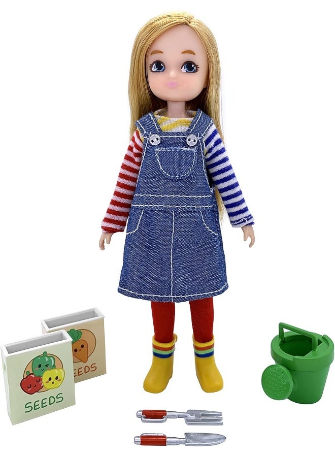 Lottie Garden Time Doll with Gardening Tools - 7.5 Inch - Image 1