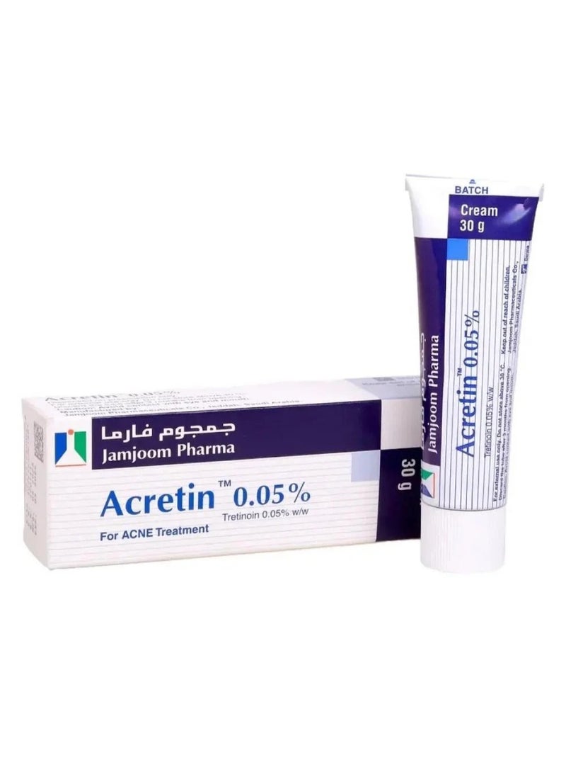 Acretin 0.05% Cream 30Mg - Image 1