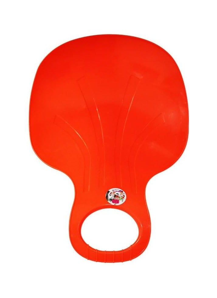 MahMir Kid's Sand Skiing Board with Handle, Grass ,Snow , Sand Board Ski Pad for Outside Sports ( Red )  - Image 1