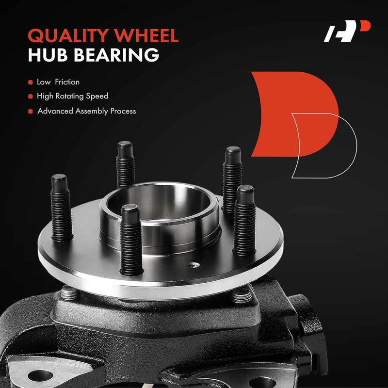 A-Premium Front Left Steering Knuckle & Wheel Bearing Hub Assembly - Image 5