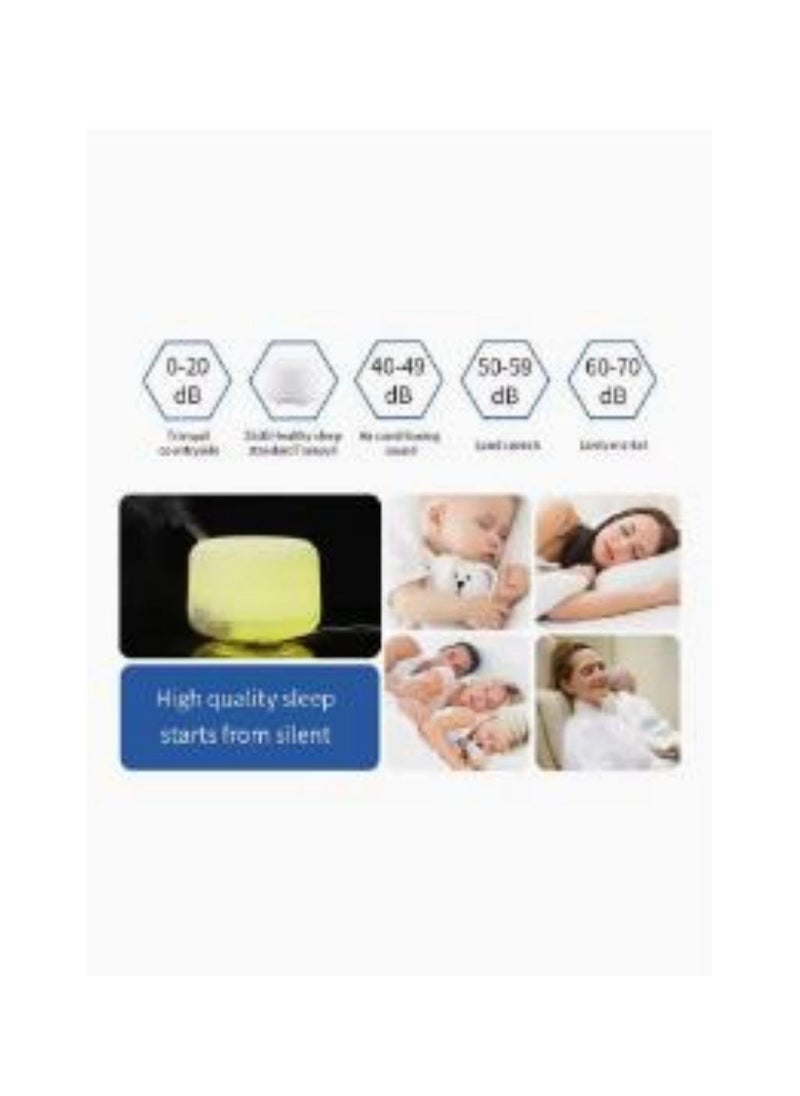 Generic - Air Humidifier, Essential Oil Moisturizer, Aromatherapy Diffuser, With 7-Color Led Light And Remote Control, 300ml, For Use In Living Room, Bedroom And Office - Image 1