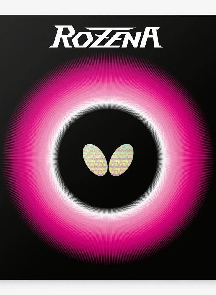 BUTTERFLY Butterfly-Rozena Red Table Tennis Rubber  1.9-1009010119-4906901186866