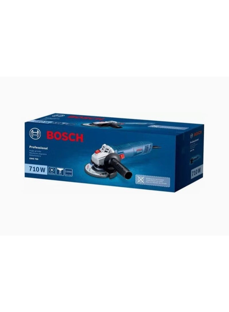 BOSCH - GWS 700 Angle Grinder, 710W, 12000 RPM, 115mm Disc Diameter, Excellent Overload Capacity Suitable for Tough Jobs - Image 2