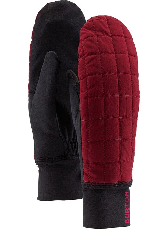 Burton Heavyweight Quilted Mittens, Mulled Berry, Small - Image 2