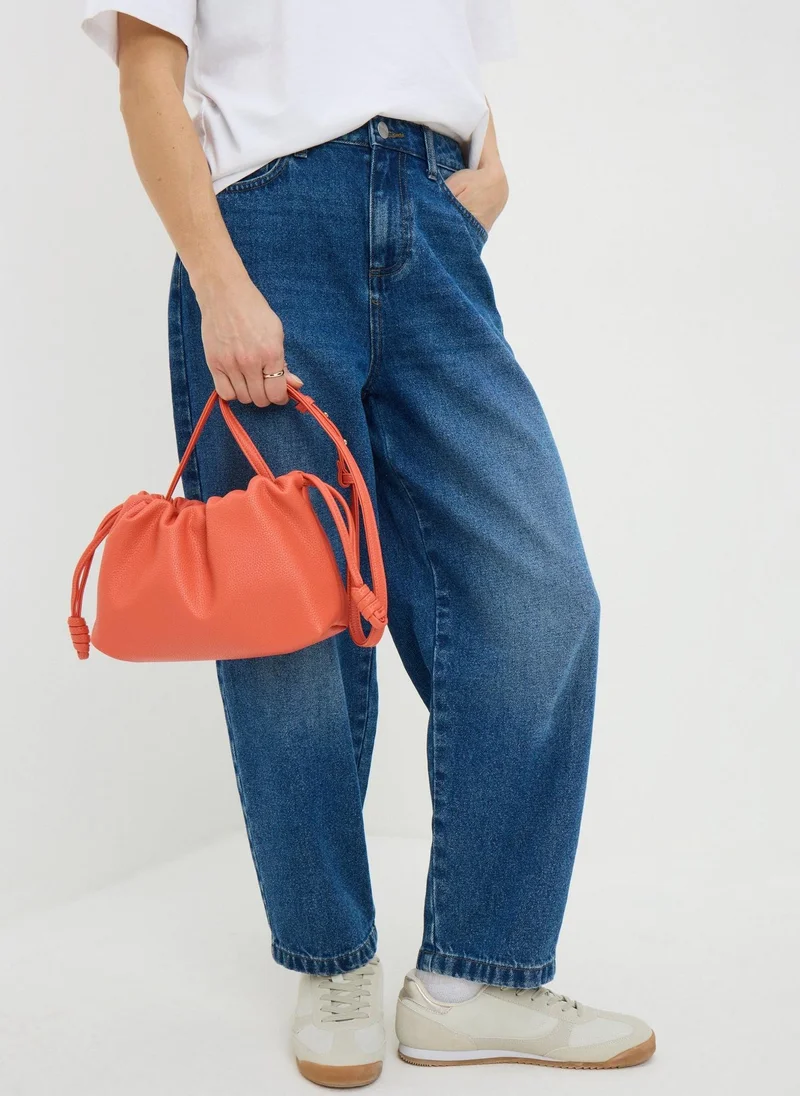 Matalan Coral Pouch Bag