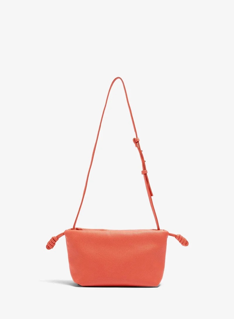 Matalan Orange Coral Pouch Bag for Women | Best Price UAE