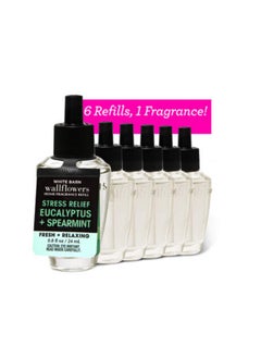 White Barn White Barn Bath & Body Works Eucalyptus Spearmint 6-Pack Wallflowers Refill  - Image 1