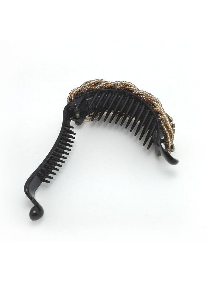 Meilliwish Noble Lady Women Hair Clip Ponytail Holder(H35)(Brown) - Image 2