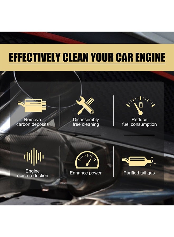 RAYHONG Engine Catalytic Converter Cleaner, Instant Car Exhaust Handy Cleaner, Auto Parts Engine Boost Up Cleaner, Oil Engine Treatment, Fuel Injectors Cleaner 30ml - Image 5