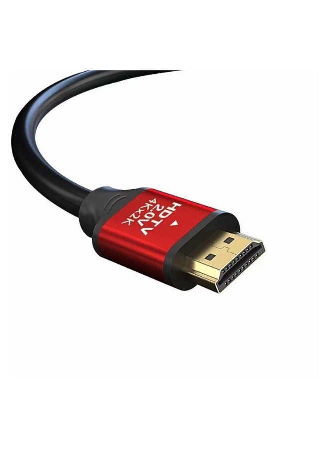 دايتويز كابل HDMI 19+1 الإصدار 2.0 - دقة 4K بتردد 60 هرتز، مناسب لشاشات الكمبيوتر/أجهزة العرض التلفزيونية - بطول 1.5 متر.  - Image 3