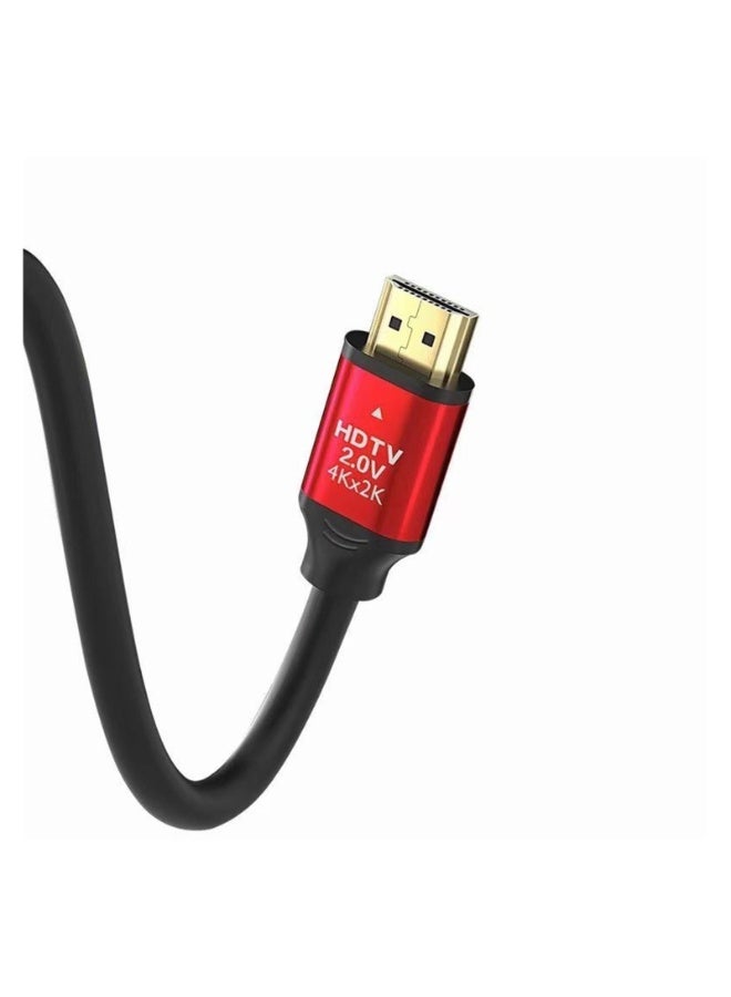 دايتويز كابل HDMI 19+1 الإصدار 2.0 - دقة 4K بتردد 60 هرتز، مناسب لشاشات الكمبيوتر/أجهزة العرض التلفزيونية - بطول 1.5 متر.  - Image 4