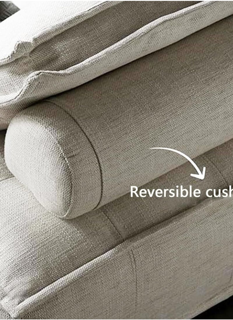 AMF Furniture - AMF Furniture Nordic Fabric Square Lazy Sofa Tatami Style Modular Sofa Simple Design and Modern Life Perfectly Blended for Living Room, Bedroom, Balcony, Leisure Chair - Image 1