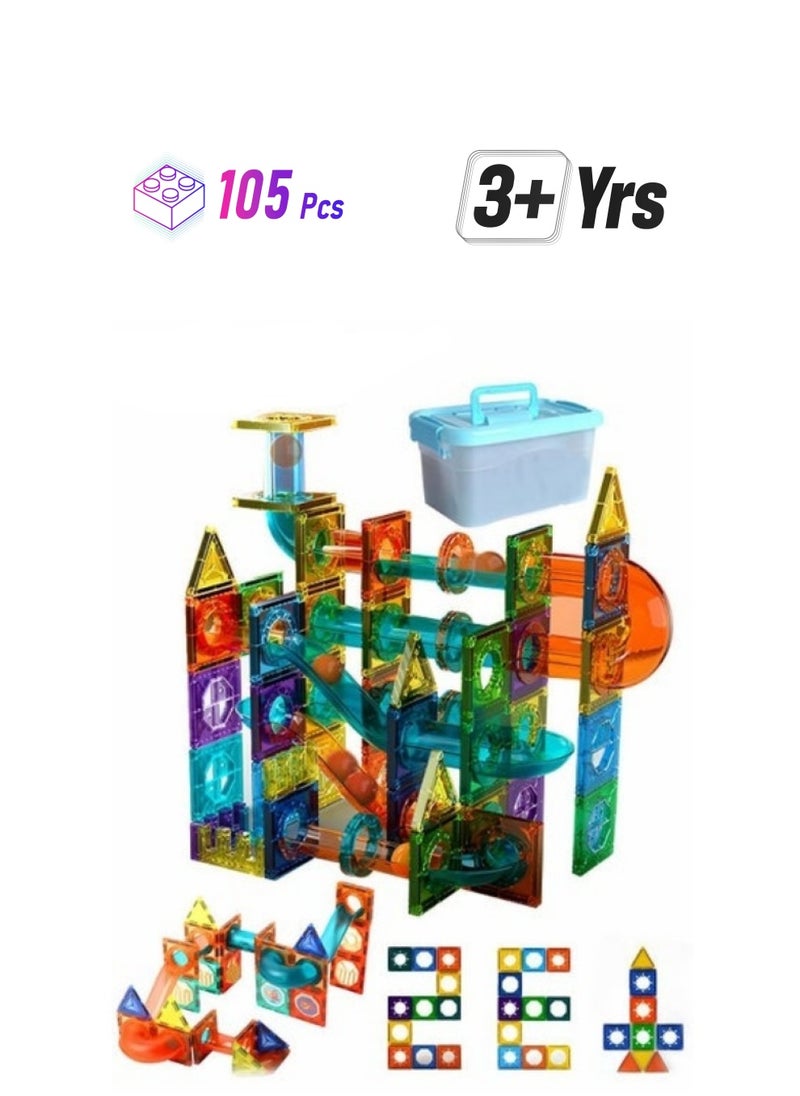 MIXDE 105 PCS Building Blocks Toys With Storage Box 