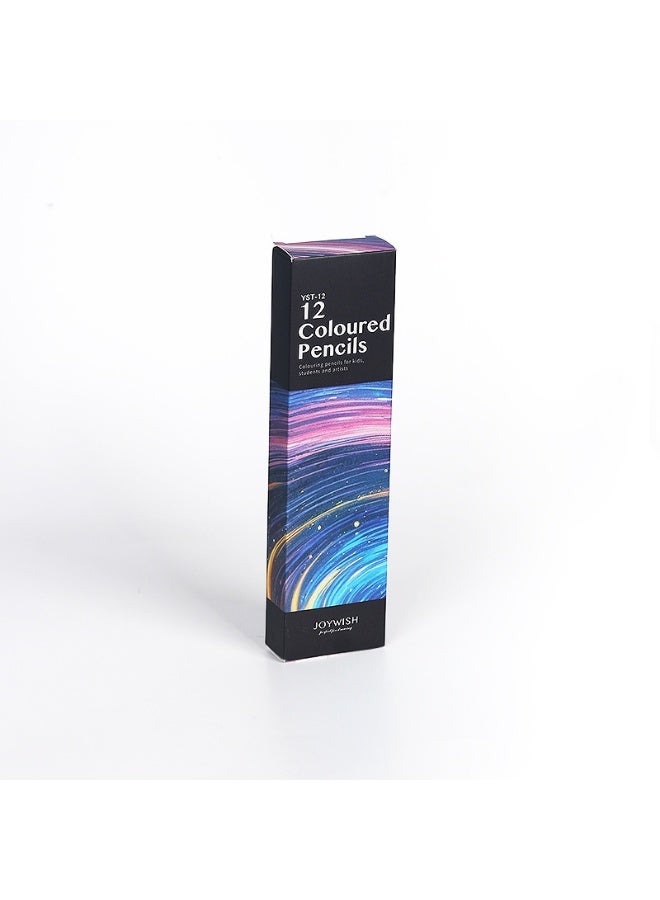 Generic 12 - Color Colored Pencils Set - Bold Core, Durable, for Student Drawing and Art Creation  - Image 1
