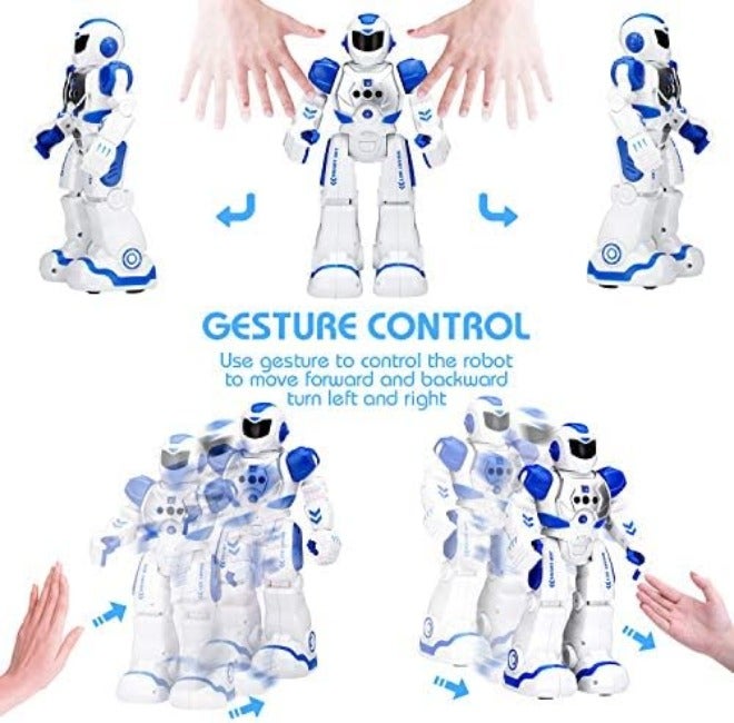 KingsDragon RC Gesture-Sensing Interactive Robot Toy for Kids - Birthday Gift for Boys & Girls Ages 6-9 - Image 4