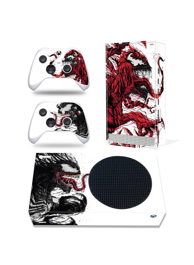 XBOX SERIES S Console Controller Skins Set, Skin Wrap Decal Sticker XBOX Series S, Protective Film Sticker for XBOX S Venom,XBOX Series S Sticker, Vinyl Cover Sticker - Image 1