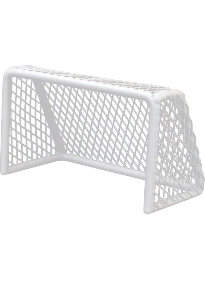 POPETPOP - Fish Tank Decorations Mini Soccer Goal Indoor Mini Net Football Frame Toy Aquarium Football Frame Soccer Net Youth Soccer Goal For Doolhouse Aquarium Decor Miniature Soccer Goal - Image 1