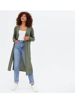 Escbutik Women's Stripe Detail Long Cardigan  - Image 1