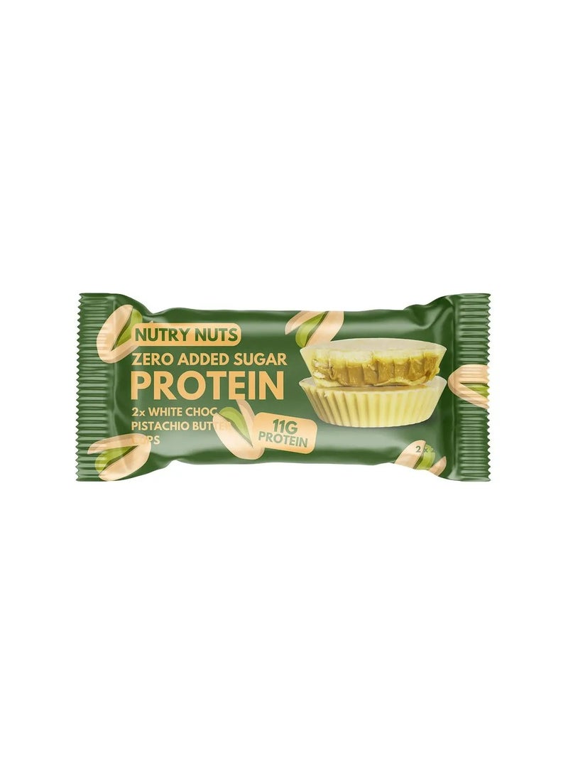 Nutry Nuts Nutry Nuts Protein Peanut Butter Cups White Choc pistachio 12x42g - Image 2