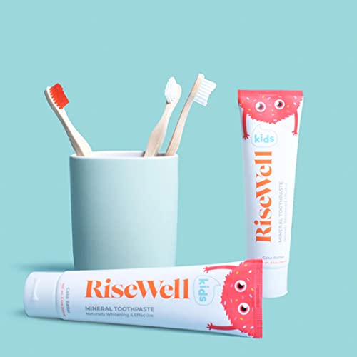 RiseWell معجون أسنان ريزويل للأطفال بنكهة كعكة الباتير - Image 2