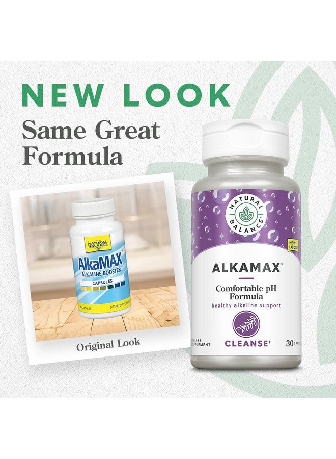 Natural Balance AlkaMax Capsules | pH Booster w/Calcium, Magnesium & Potassium | Formulated to Help Neutralize Acidity | 30 CT - Image 2