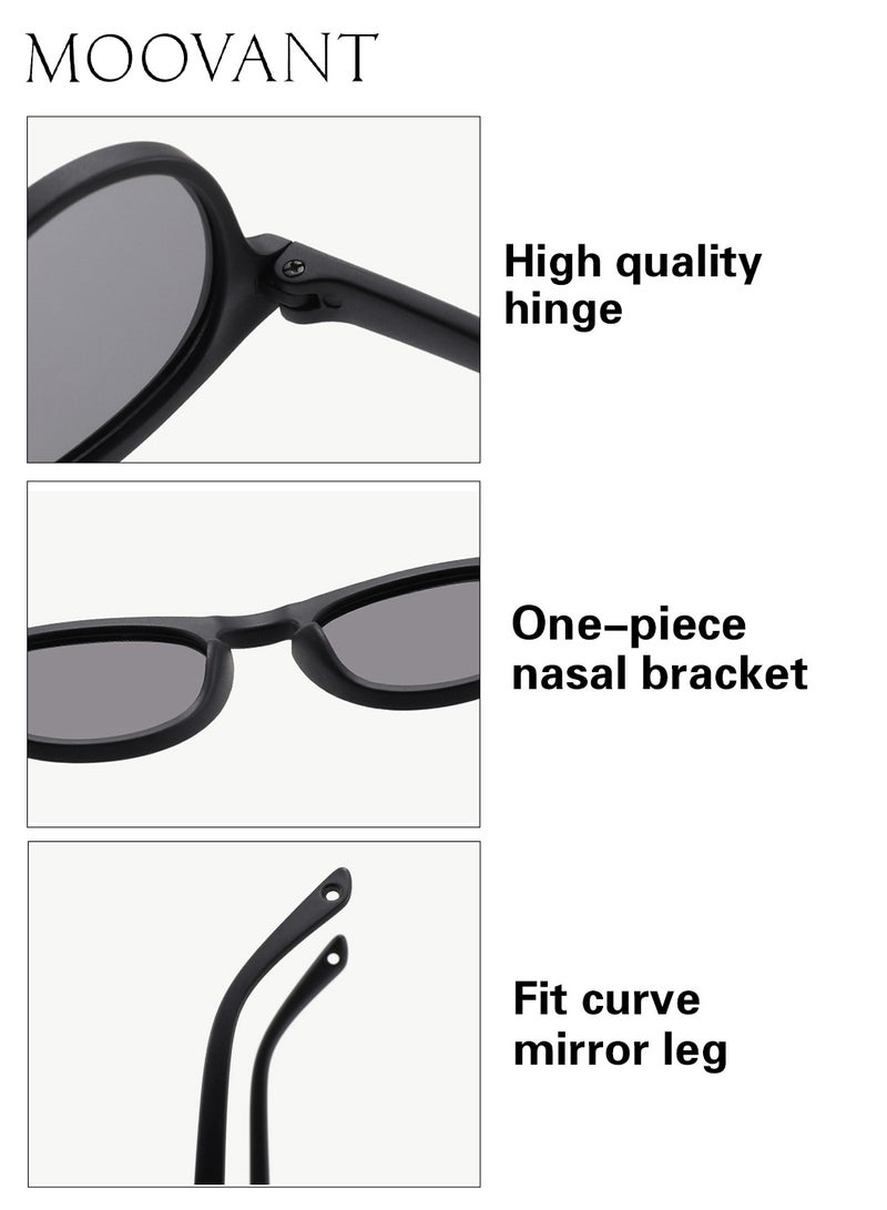 Moovant Baby Polarized Sunglasses UV400 Protection Cute Beach Holiday Outdoor Sun Glasses with Lightweight Flexible TPEE Frame and Elastic Strap for Boys & Girls Age 0-3 - Image 5