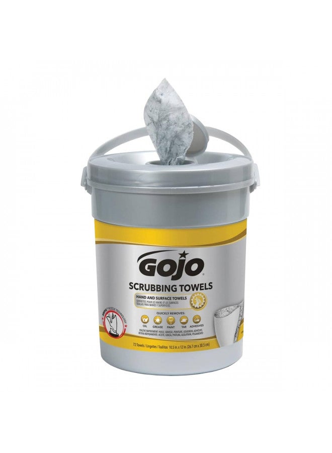 Gojo عبوة مناديل تنظيف مزدوجة الملمس من جوجو 72 منديل