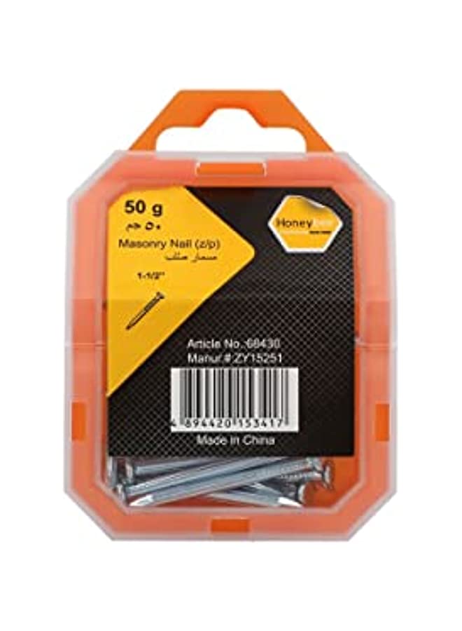 MASONRY NAIL (Z/P) 50g 1-1/2