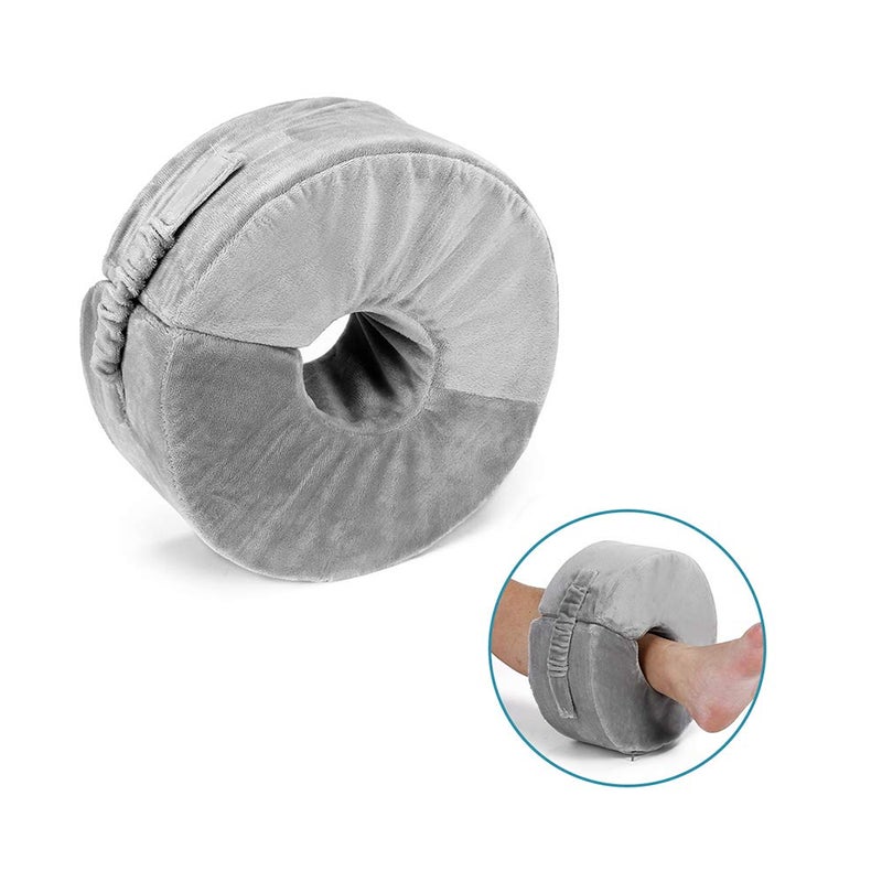 Foot Elevation Pillow Ankle Protector Heel for Pressure Sores Ulcer Cushion Foot Pillow Protectors Ankle for Bed Sore Feet Sleeping Pillow Elevated Foot Support Wedge Leg Elevator Large 1 PCS