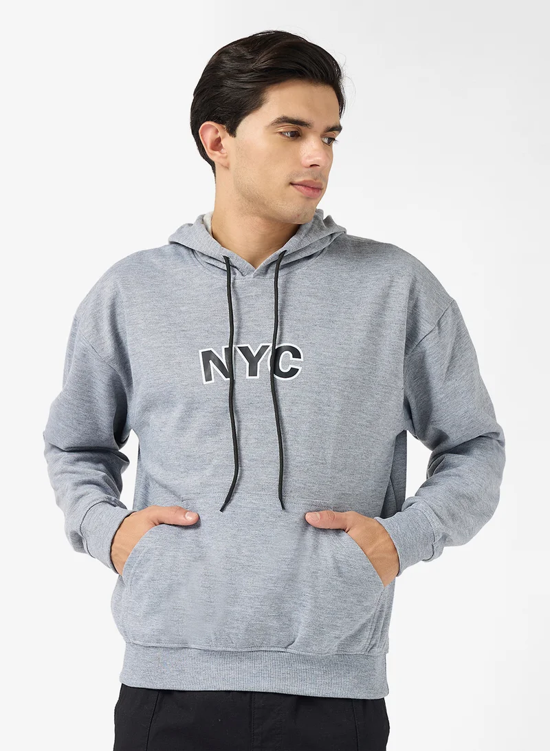 سفنتي فايف Front Graphic Hoodie