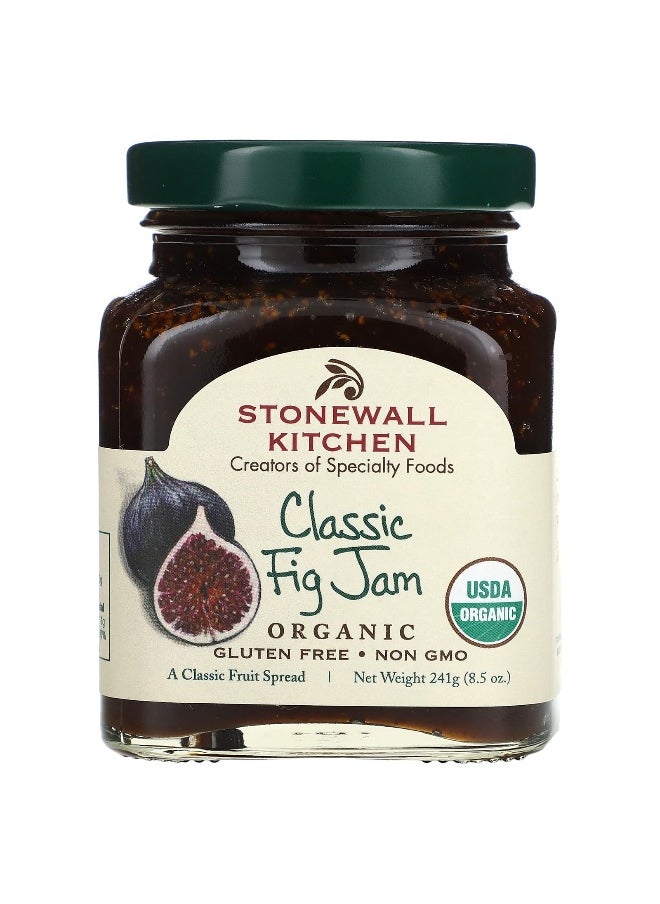Stonewall Kitchen Stonewall Kitchen, Organic Classic Fig Jam, 8.5 oz (241 g)  - Image 1