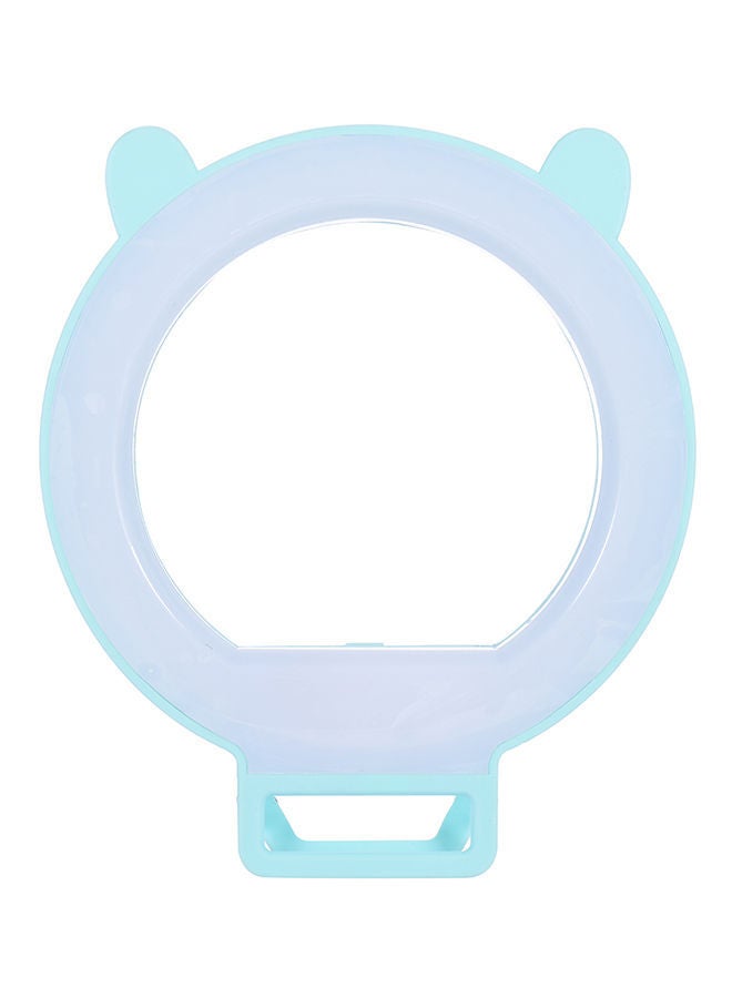 NIBEMINENT Clip-On LED Ring Selfie Lighting Light Green 