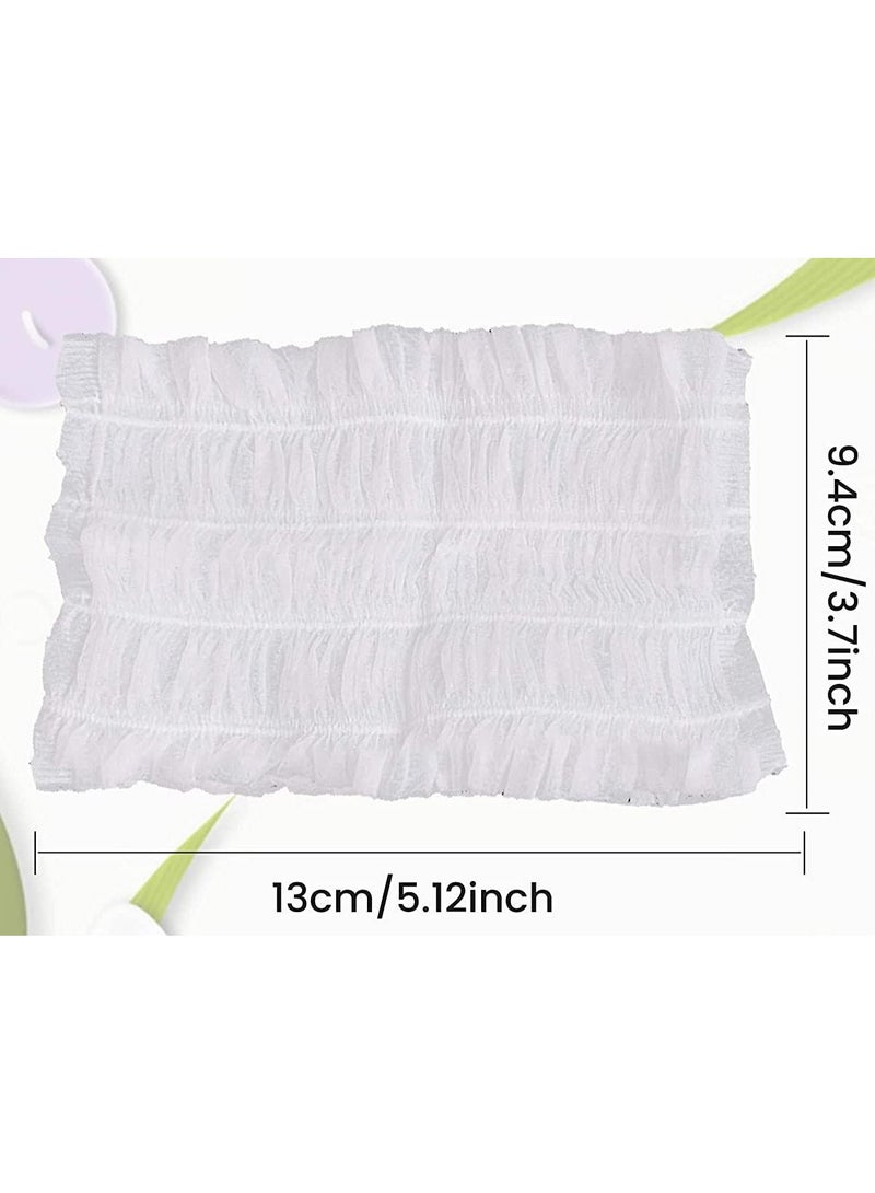 Elite Beauty Disposable Headband 100pcs White - Image 2
