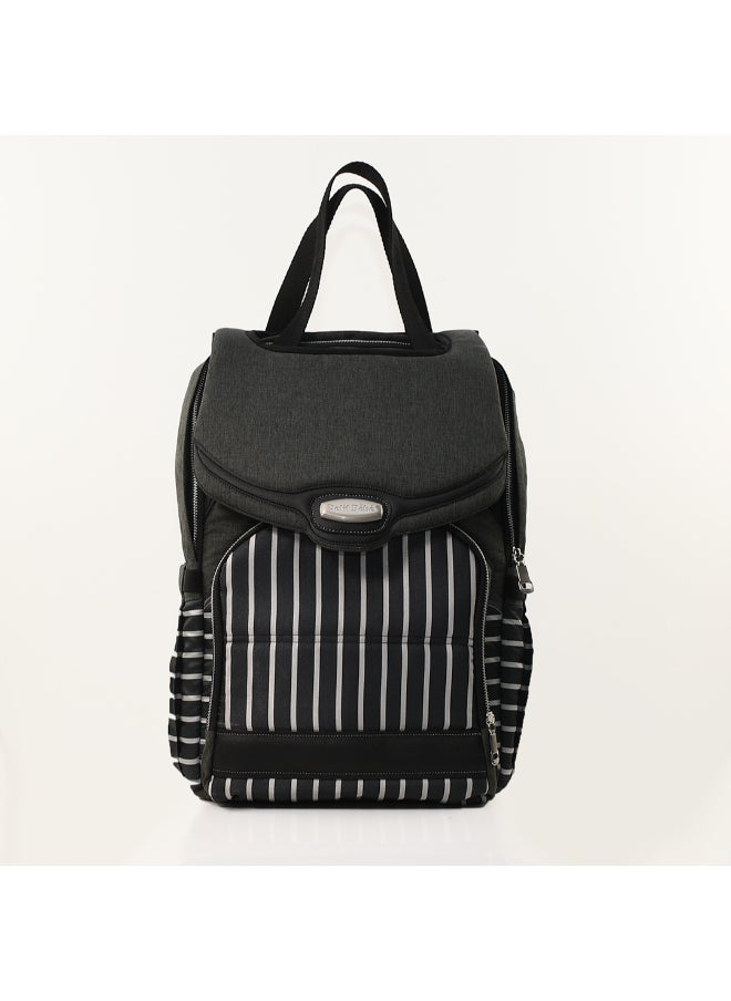 Petit bebe Diaper Bag Premium Forme striped  - Image 2