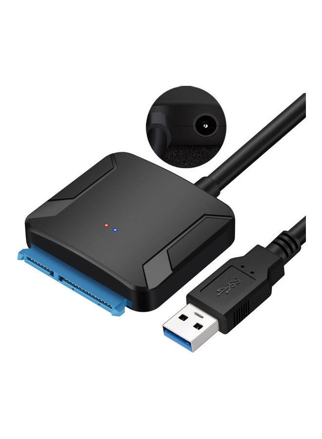 USB3.0 To SATA Adapter Black - Image 1