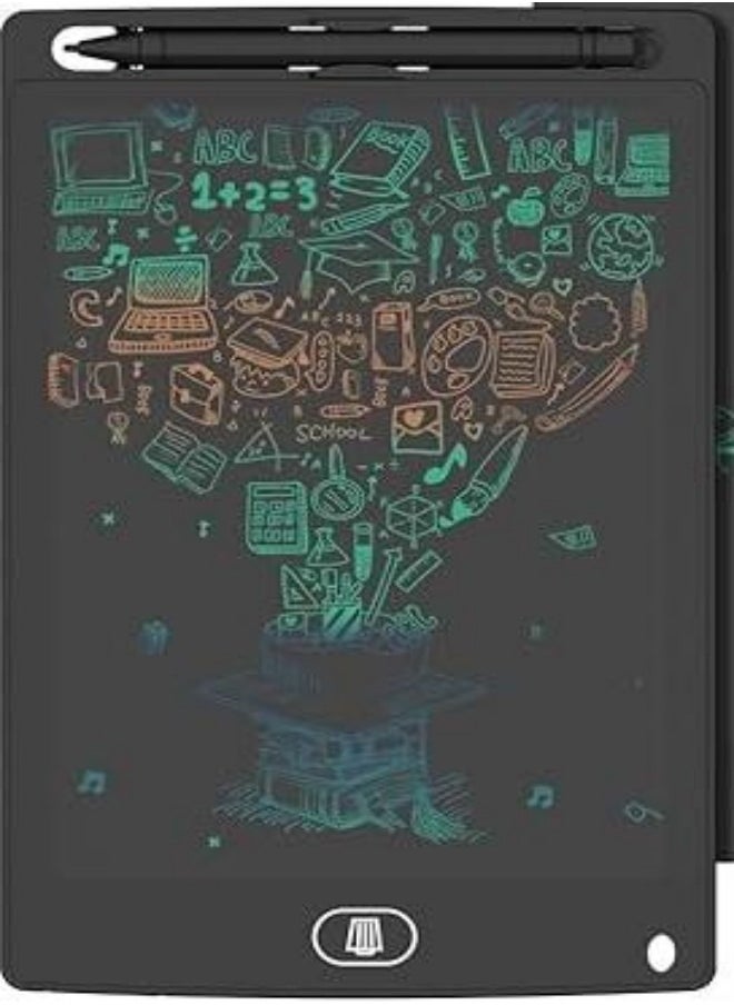 Beauenty Colourful LCD Writing Tablet, TIQUS Digital Ewriter with Erase Lock Switch, Electronic Graphics Drawing Board, Portable Handwriting Doodle Pad Office Checklist Home Learning Black  - Image 2