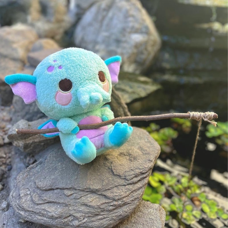 Cuddle Barn PlushGoals - Lulu The Curious Cthulhu | Cute Kawaii Soft Plush Cuddly Cryptid, 10 inches - Image 5