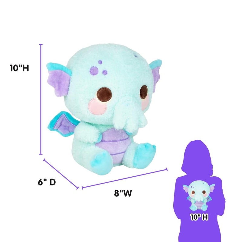 Cuddle Barn PlushGoals - Lulu The Curious Cthulhu | Cute Kawaii Soft Plush Cuddly Cryptid, 10 inches - Image 3